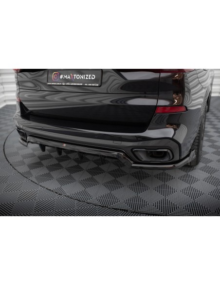 Lip trasero BMW X5 G05 (Con pack M)(Con barras verticales)