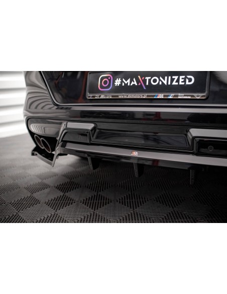 Lip trasero BMW X6 M F96 (Con barras verticales)