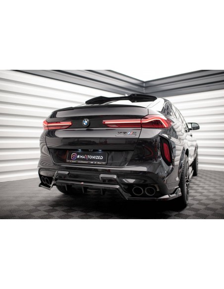 Lip trasero BMW X6 M F96 (Con barras verticales)