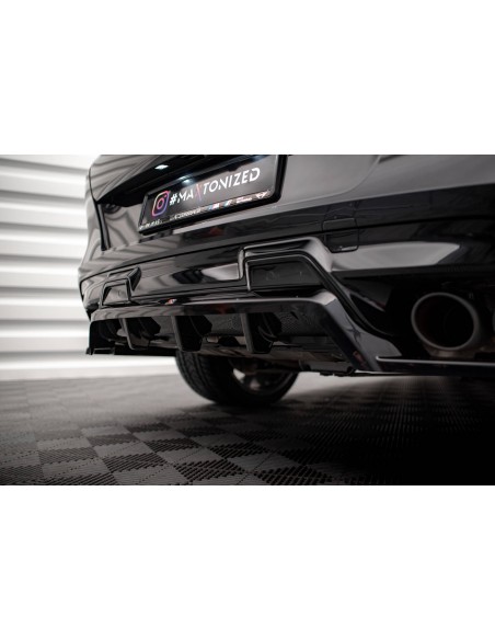 Lip trasero BMW X6 M F96 (Con barras verticales)