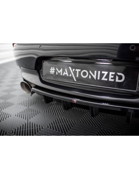 Lip trasero BMW Z4 E89 (Con pack M)(Facelift)(Con barras verticales)