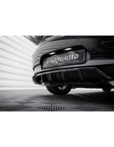 Lip trasero BMW Z4 E89 (Con pack M)(Facelift)(Con barras verticales)