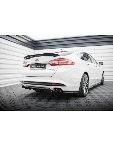 Lip trasero Ford Mondeo Sport Mk5 (Facelift)(Con barras verticales)
