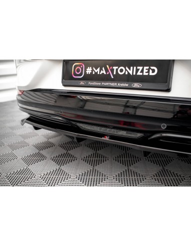 Lip trasero Ford Mustang Mach-E Mk1 (Con barras verticales)