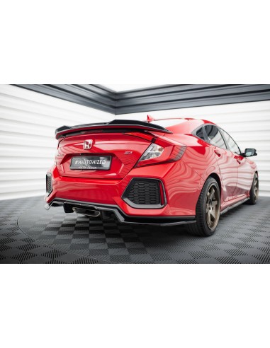 Lip trasero Honda Civic SI Mk10 (Con barras verticales)