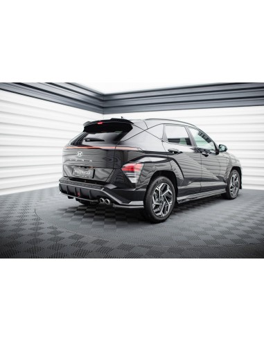 Lip trasero Hyundai Kona N-Line Mk2 (Con barras verticales)