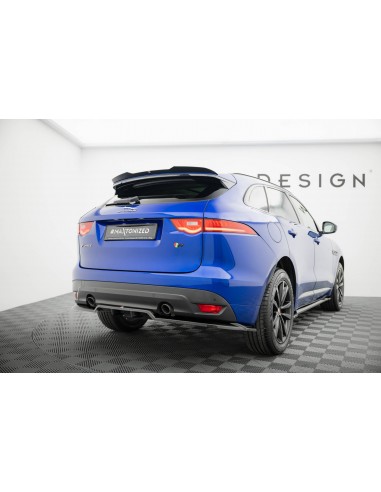 Lip trasero Jaguar F-Pace R-Sport Mk1 (Con barras verticales)