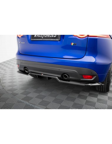 Lip trasero Jaguar F-Pace R-Sport Mk1 (Con barras verticales)