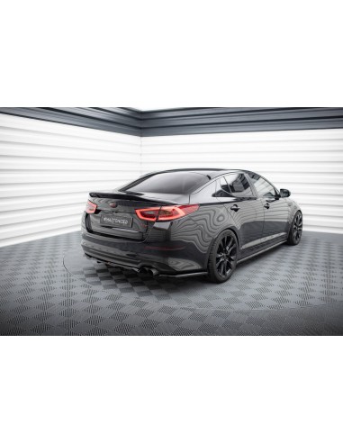 Lip trasero Kia Optima Mk3 (Con barras verticales)