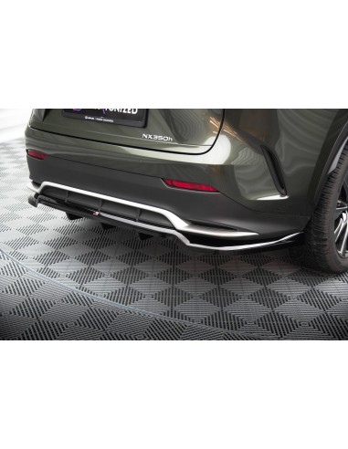 Lip trasero Lexus NX F-Sport Mk2 (Con barras verticales)