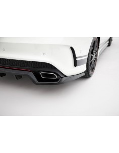 Lip trasero Mercedes-Benz CLA C117 (AMG Line)(Con barras verticales)