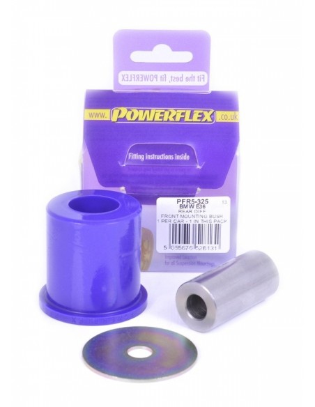 Silentblock delantero diferencial tras Powerflex BMW Serie 3 E36