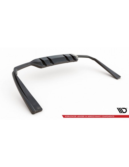 Lip trasero Mercedes-Benz Clase C 43 AMG W205/S205 (Facelift)(Con barras verticales)
