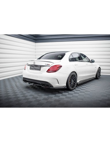Lip trasero Mercedes-Benz Clase C 63 AMG W205/S205 (Con barras verticales)