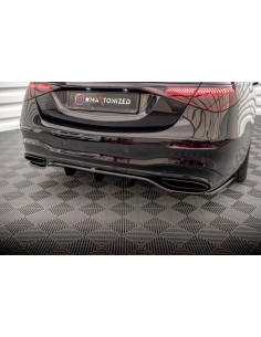 Lip trasero Mercedes-Benz Clase S W223 (AMG Line)(Con barras verticales)