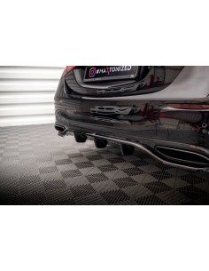 Lip trasero Mercedes-Benz Clase S W223 (AMG Line)(Con barras verticales) 2