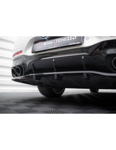 Lip trasero Mercedes-Benz GT 43 (V8 Styling Package)(Con barras verticales)