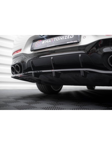 Lip trasero Mercedes-Benz GT 43 (V8 Styling Package)(Con barras verticales)