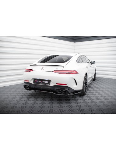 Lip trasero Mercedes-Benz GT 43 (V8 Styling Package)(Con barras verticales)