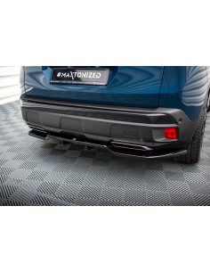 Lip trasero Peugeot 3008 Mk2 (GT Line)(Facelift)(Con barras verticales) 2