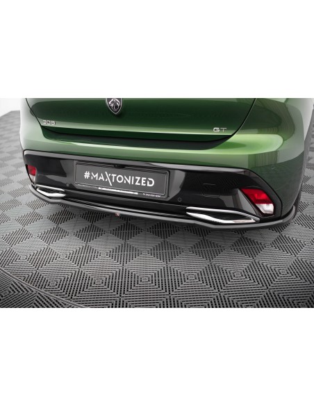 Lip trasero Peugeot 308 Mk3 (Con barras verticales)