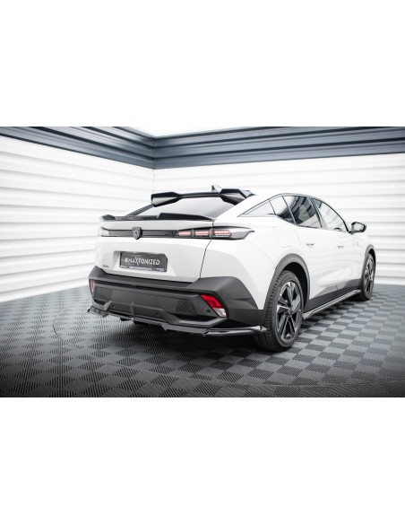 Lip trasero Peugeot 408 Mk1 (Con barras verticales)