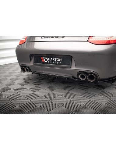 Lip trasero Porsche 911 997 Carrera/Carrera GTS (Facelift)(Con barras verticales)