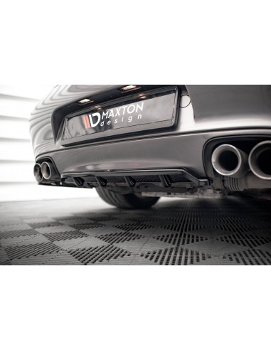 Lip trasero Porsche 911 997 Carrera/Carrera GTS (Facelift)(Con barras verticales)