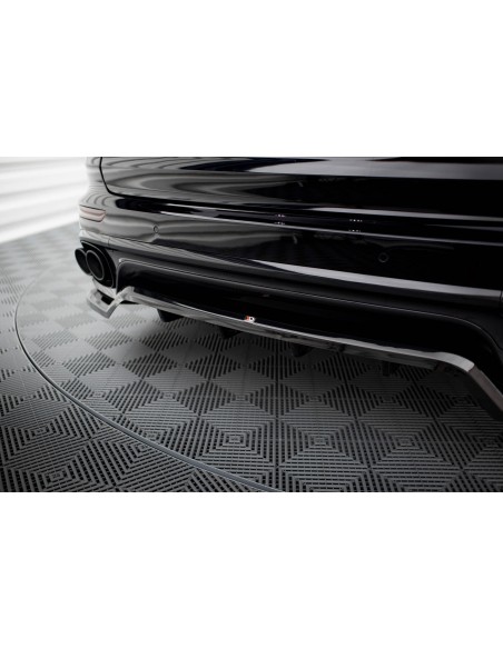 Lip trasero Porsche Cayenne Mk2 (Facelift)(Con barras verticales)