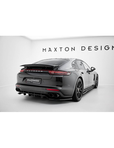 Lip trasero Porsche Panamera Turbo S E-Hybrid/4S 971 (Con barras verticales)