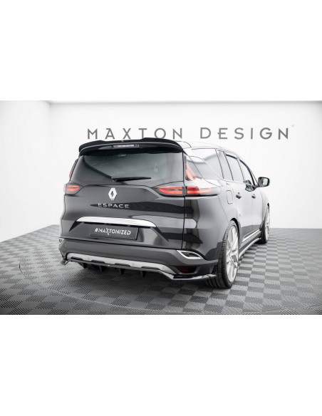 Lip trasero Renault Espace Mk5 (Facelift)(Con barras verticales)