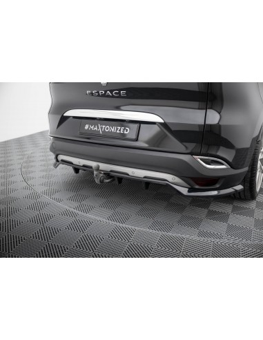 Lip trasero Renault Espace Mk5 (Facelift)(Con barras verticales)
