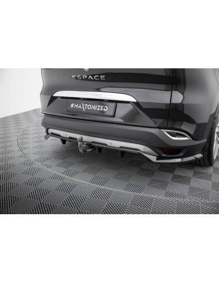 Lip trasero Renault Espace Mk5 (Facelift)(Con barras verticales)