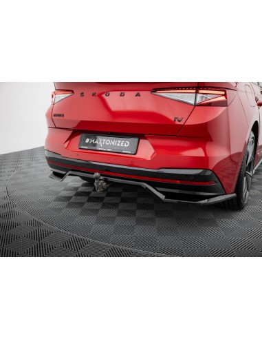 Lip trasero Skoda Enyaq Coupé iV (Con barras verticales)