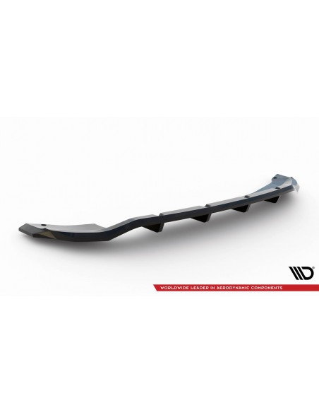 Lip trasero Skoda Fabia Mk4 (Edición Monte Carlo)(Con barras verticales)