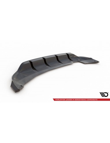 Lip trasero Skoda Fabia Mk4 (Edición Monte Carlo)(Con barras verticales)