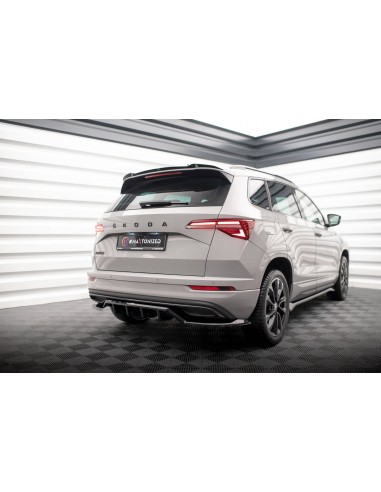 Lip trasero Skoda Karoq Sportline (Facelift)(Con barras verticales)