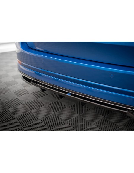Lip trasero Skoda Octavia Sportline Mk4 (Con barras verticales)