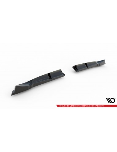 Lip trasero Smart Fortwo C451 (Edición Brabus)(Facelift)(Con barras verticales)