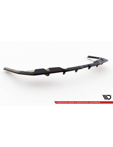 Lip trasero V.1 BMW i4 G26 (Con pack M)(Con barras verticales)
