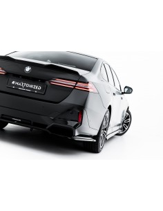 Lip trasero V.1 BMW Serie 5 G60 (Con pack M)(Con barras verticales)