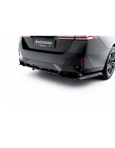 Lip trasero V.1 BMW Serie 5 G60 (Con pack M)(Con barras verticales)