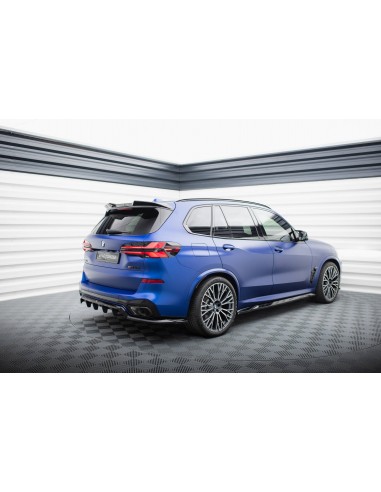 Lip trasero V.1 BMW X5 G05 (Con pack M)(Facelift)(Con barras verticales)