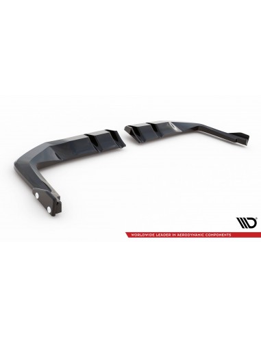 Lip trasero V.1 Honda Civic Type-R Mk 11 (Con barras verticales)(Con flaps)