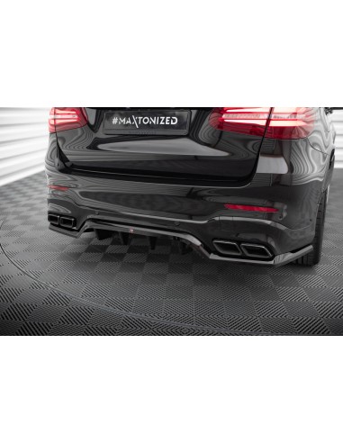 Lip trasero V.1 Mercedes-Benz GLC 63 AMG X253 (Con barras verticales)