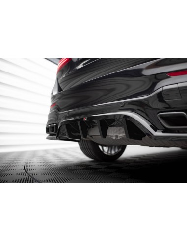 Lip trasero V.1 Mercedes-Benz GLC 63 AMG X253 (Con barras verticales)