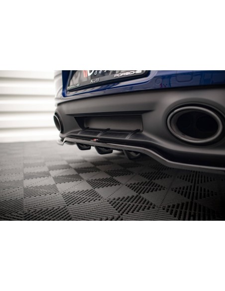 Lip trasero V.1 Porsche 911 992 Carrera Aero/Carrera GTS (Con barras verticales)
