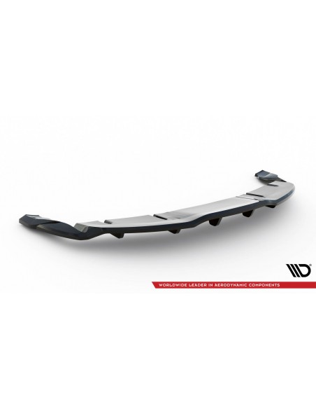 Lip trasero V.1 Tesla Model 3 Project Highland (Facelift)(Con barras verticales9