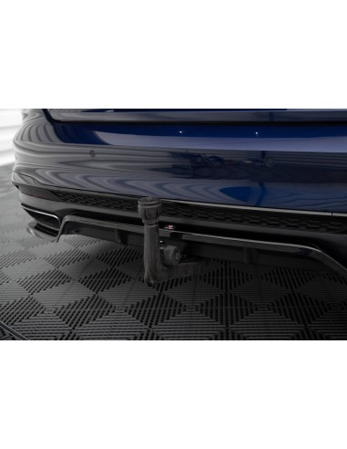 Lip trasero V.2 Audi A4 B9 (S-Line)(Facelift)(Con barras verticales)