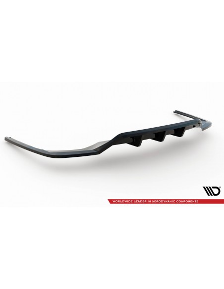 Lip trasero V.2 Audi A4 B9 (S-Line)(Facelift)(Con barras verticales)